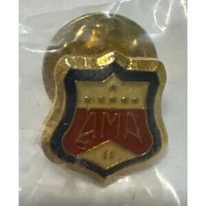 American Motorcycle Association AMA Member Hat Vest Jacket Lapel Small Pin